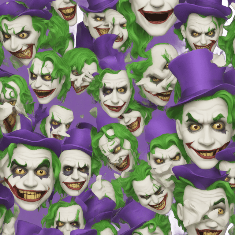 genmoji : Madness, The Joker