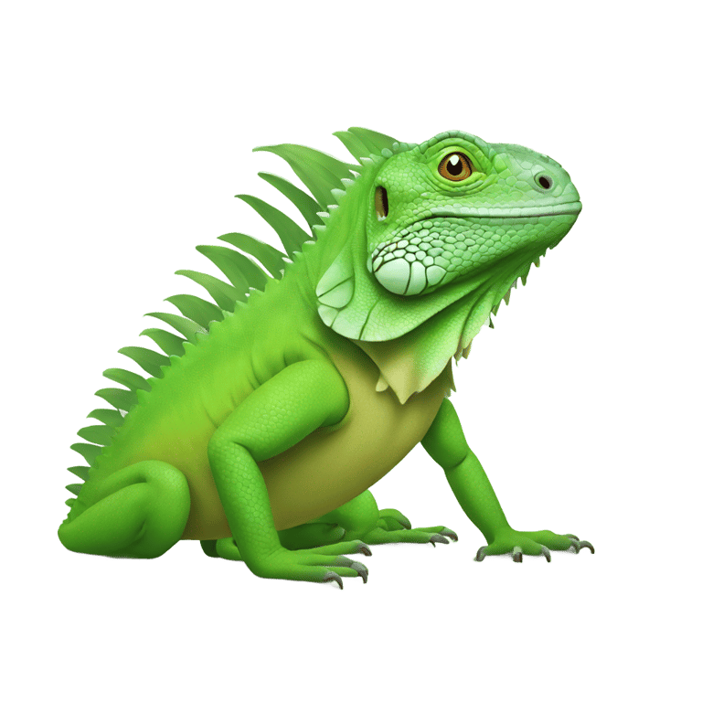 genmoji : Iguana