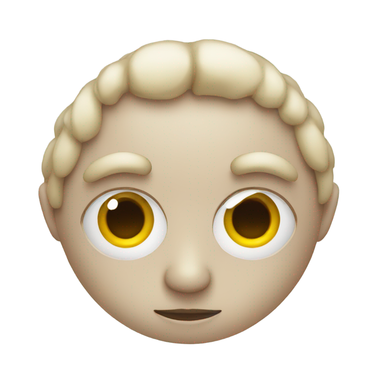 genmoji：两只眼睛颜色部分不同