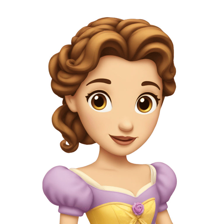 genmoji : Princesse Belle