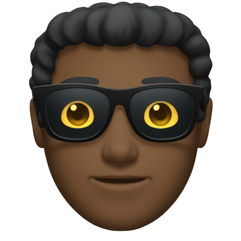 絵文字：black sunglasses