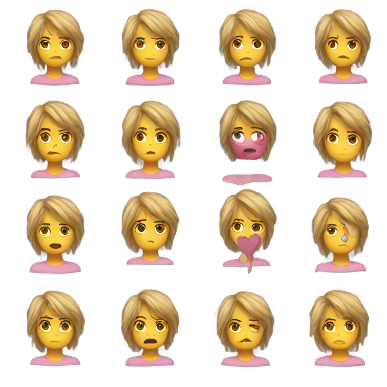 genmoji : Heart broken