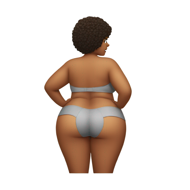 genmoji : Gros fessier bombé