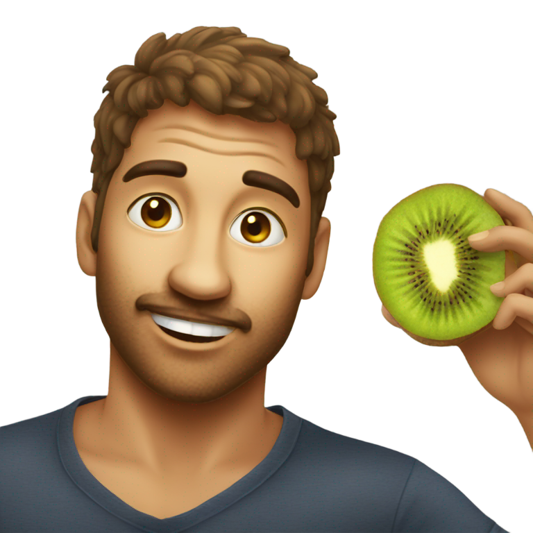 genmoji：非常美味的奇异果