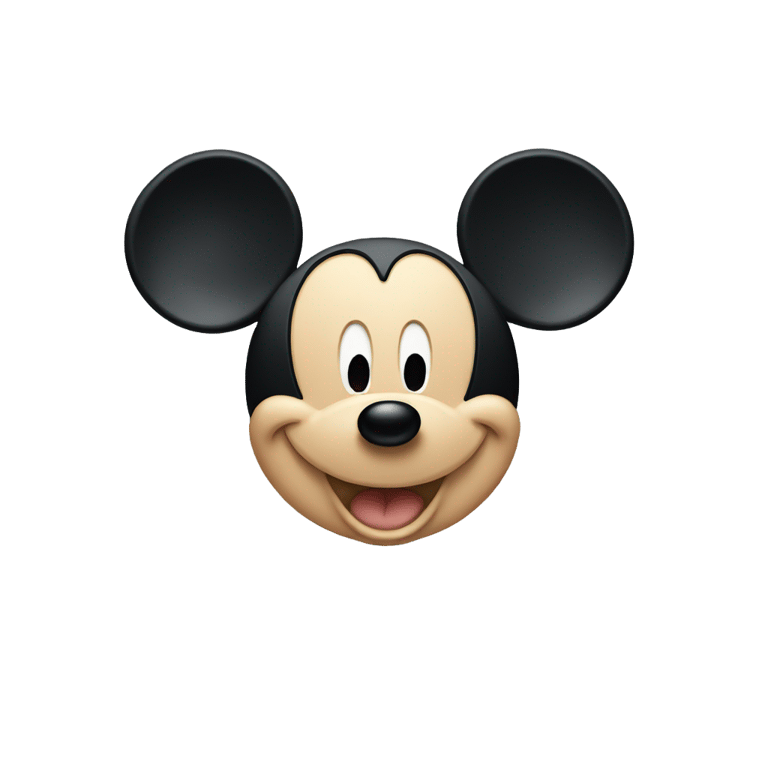 genmoji : Mickey Mouse