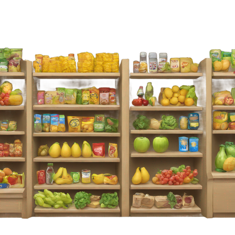 genmoji：杂货店