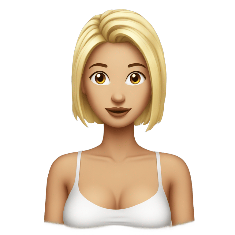 genmoji：性感女孩穿小上衣