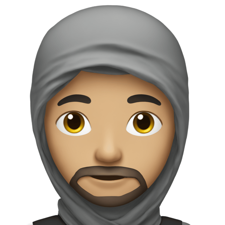 絵文字：One muslim terrorist emoji