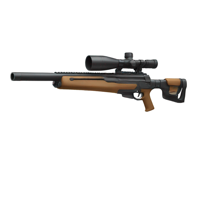 genmoji：sniper gun