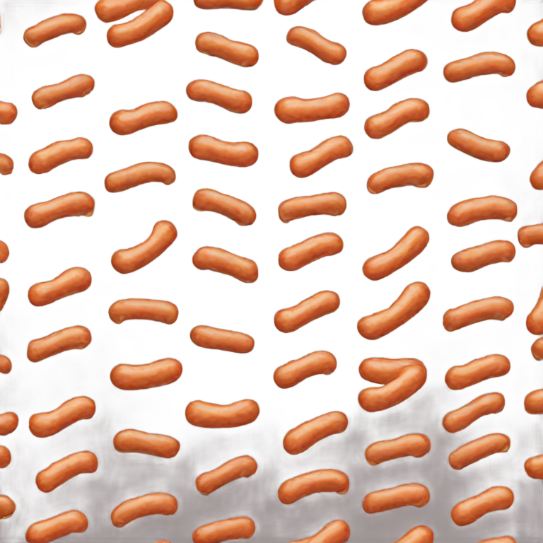絵文字：ソーセージを食べる