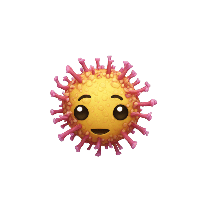 絵文字：Tiny virus