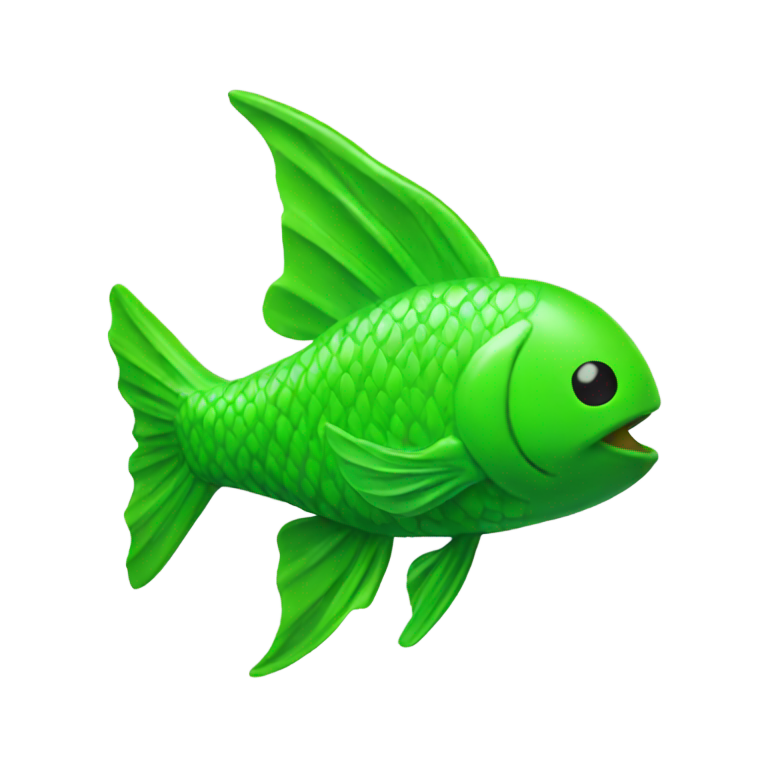 genmoji：绿色诱饵蜡