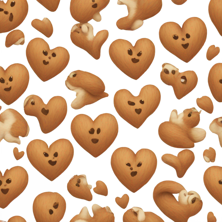 genmoji : Écureuil cœur