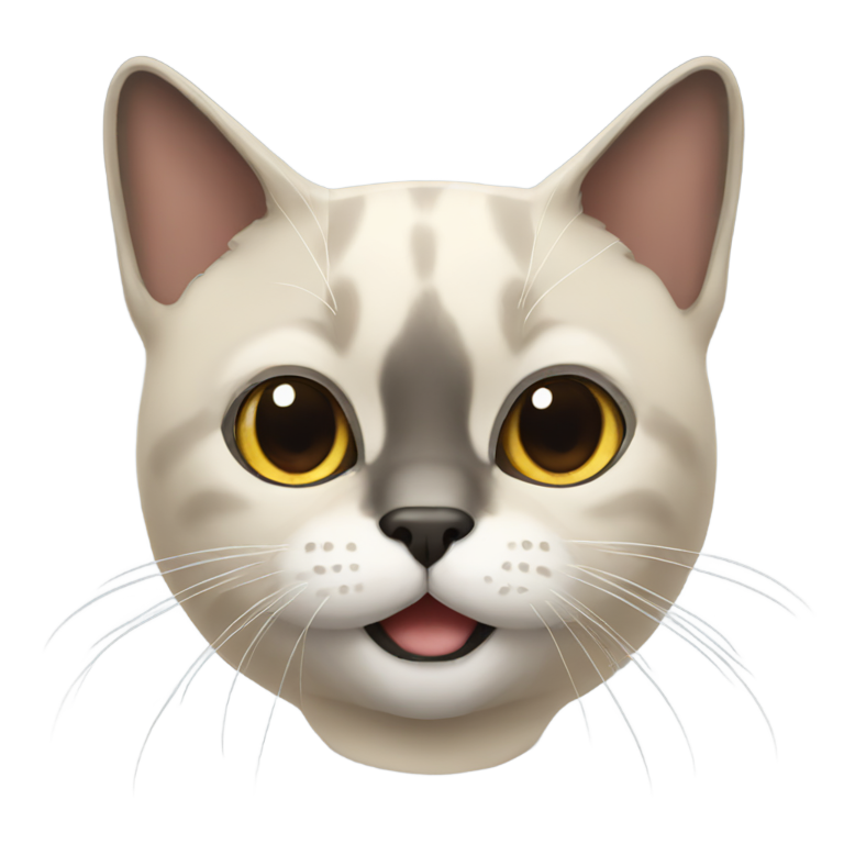 genmoji：带希特勒小胡子的猫