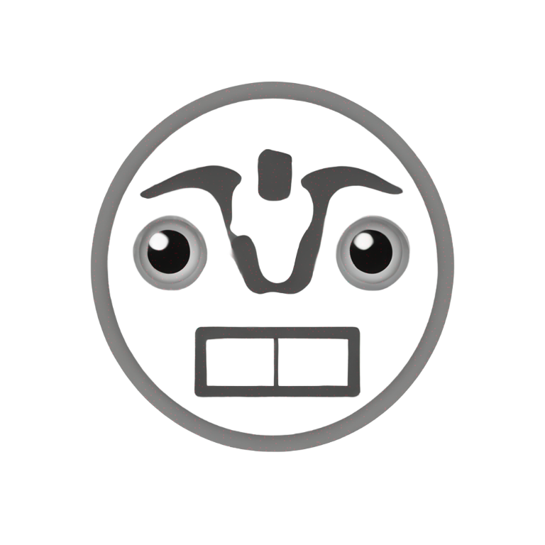 絵文字：ログマー視力表