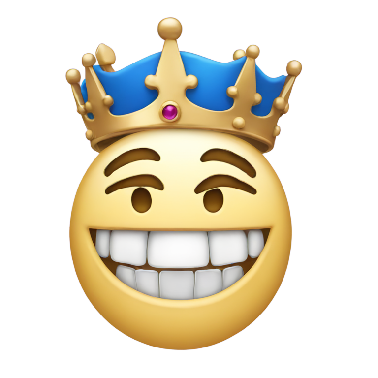 genmoji：皇冠王子牙