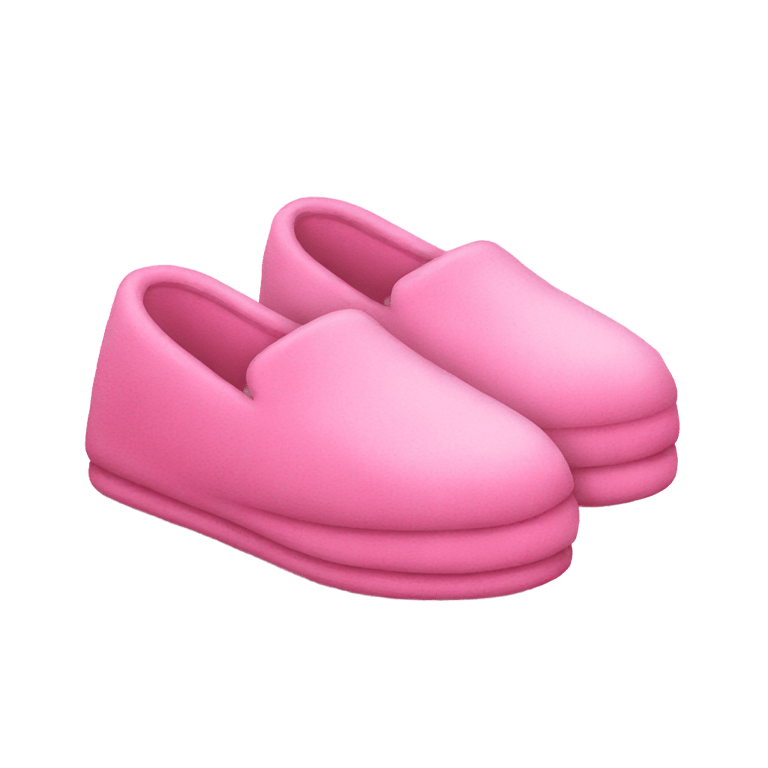 絵文字：Pink slippers