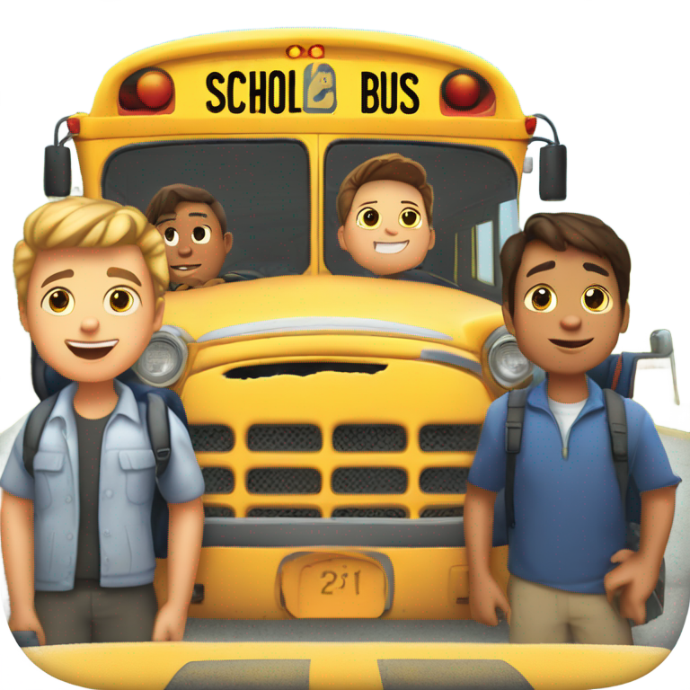 genmoji：特殊教育男孩迈克，塔希提胖子迈克尔，戴帽男孩丹尼斯，扎克伯格男孩迈克，校车上的加里森