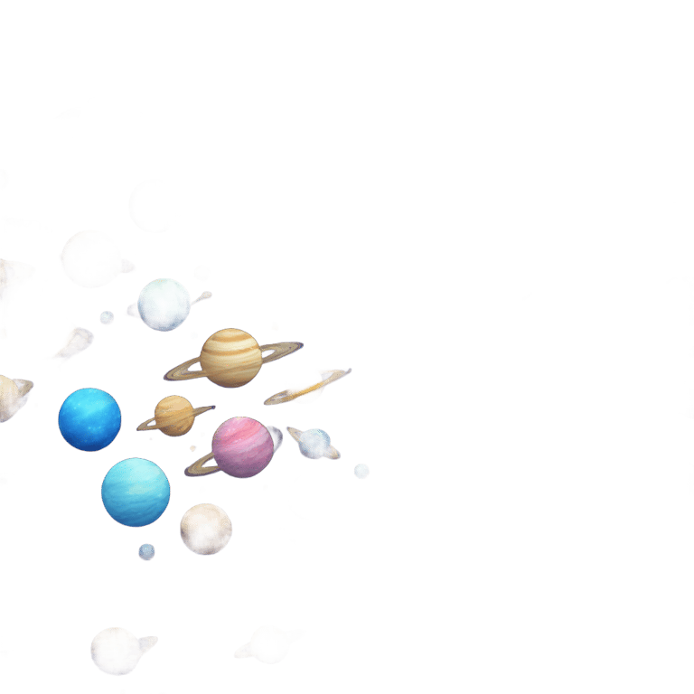 genmoji：星空