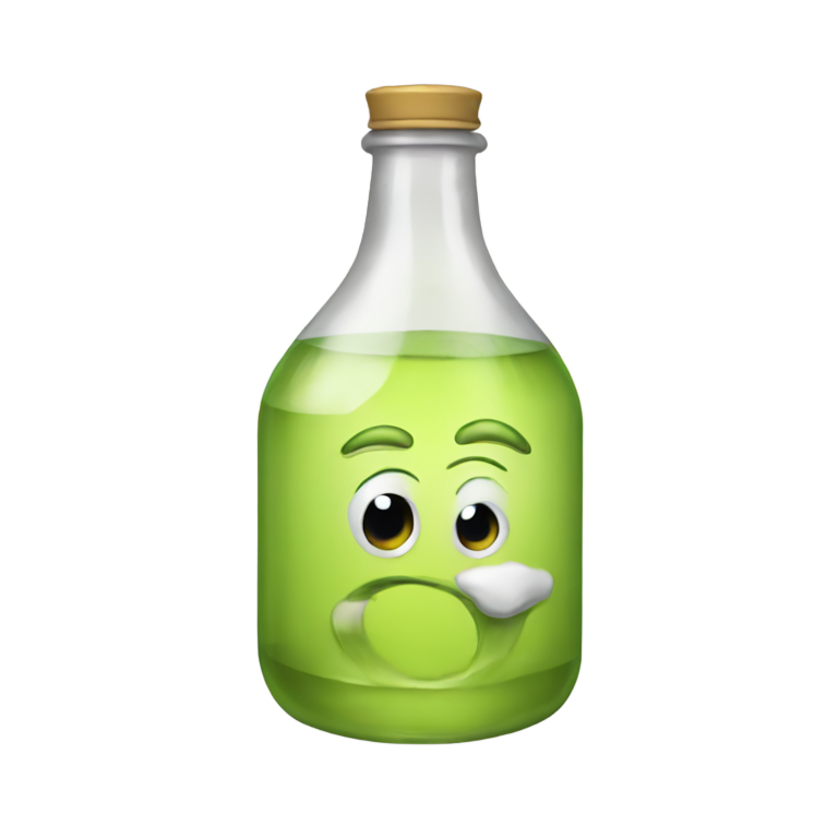 絵文字：クエーバー リーンボトル