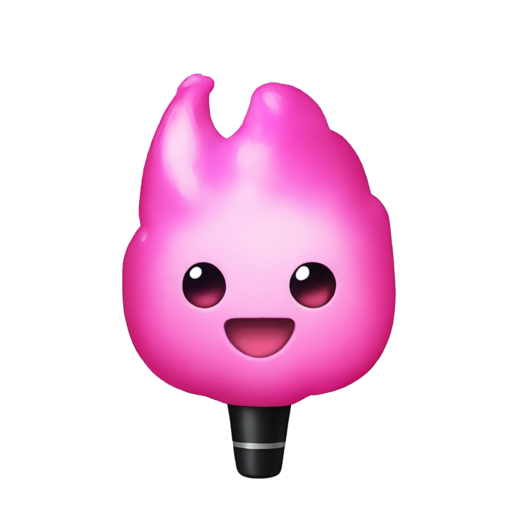 genmoji：Babymonster 应援棒（KPOP）