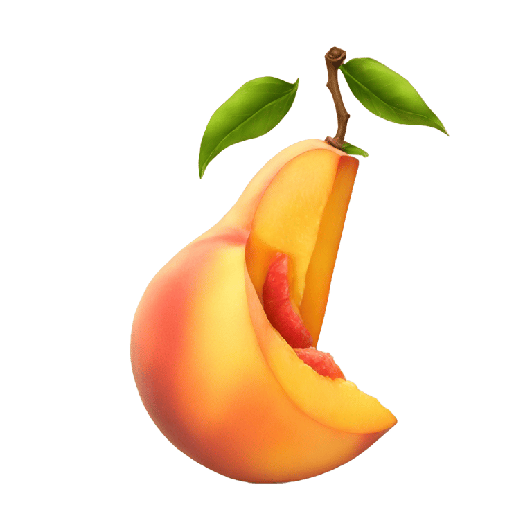 genmoji：一个 juicy 的桃子