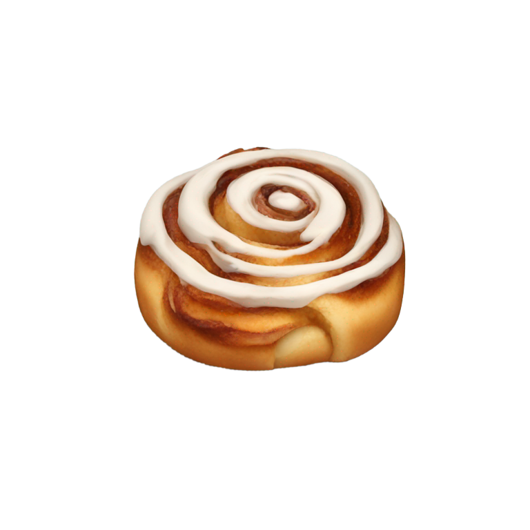 genmoji: Cinnamon roll
