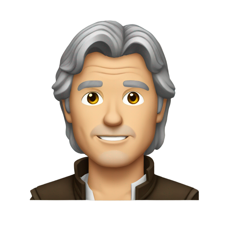genmoji : Han Solo