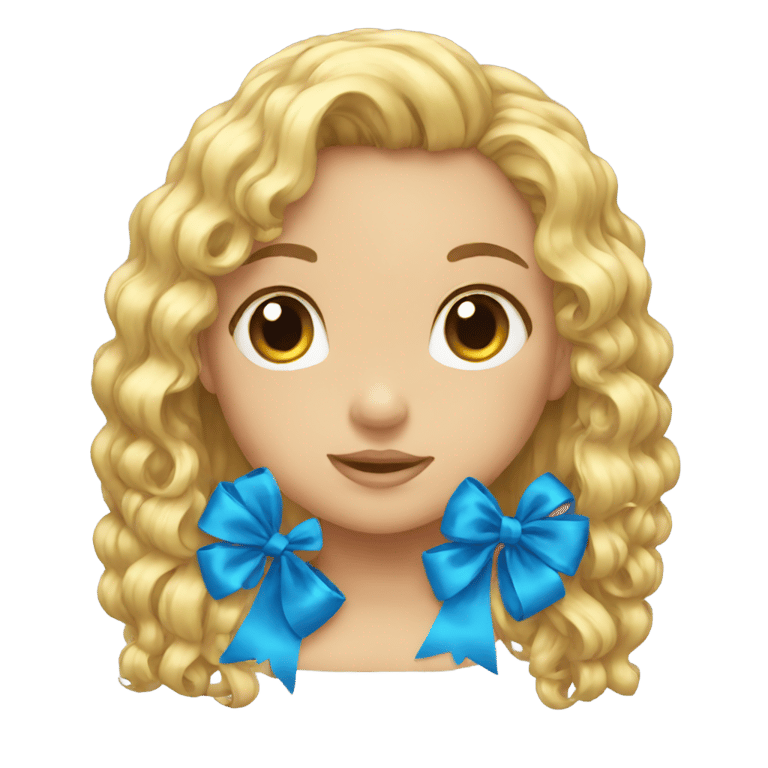 genmoji : nœuds bleus