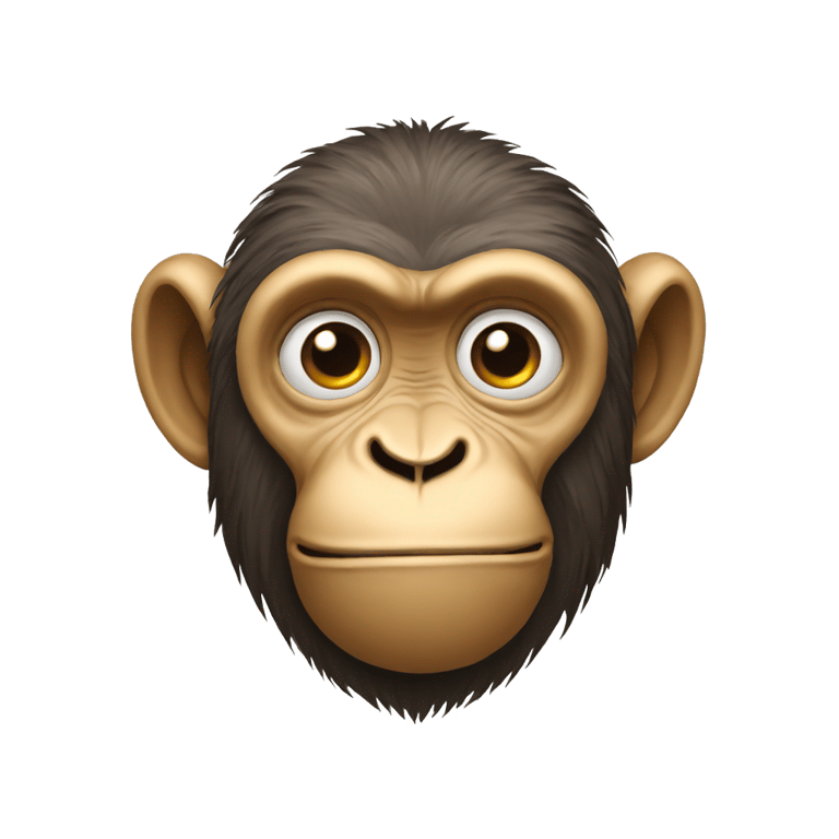 genmoji : 2 monkeys plotting