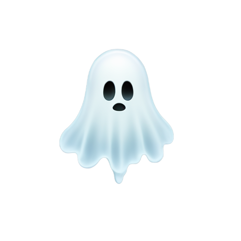 genmoji: ghost heart