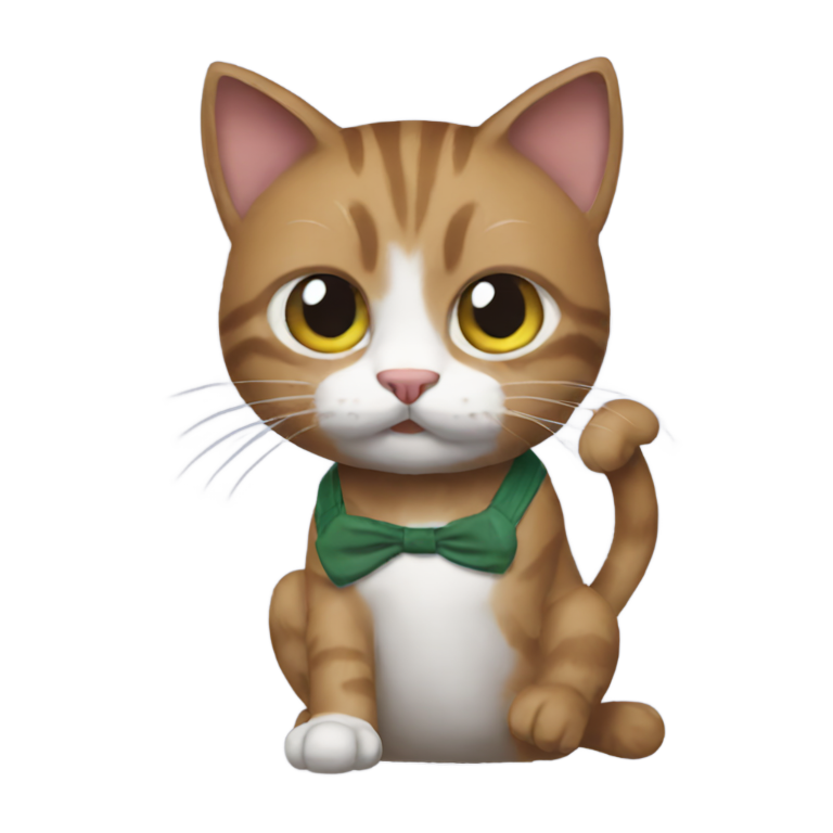 絵文字：猫がGTAをプレイする