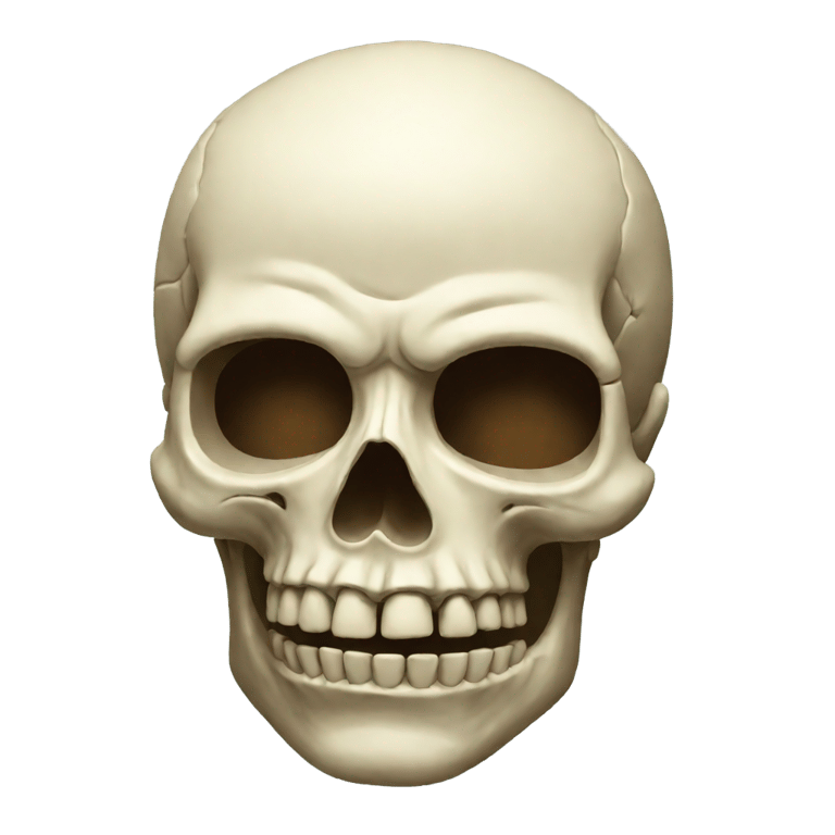 genmoji : mind blown skull
