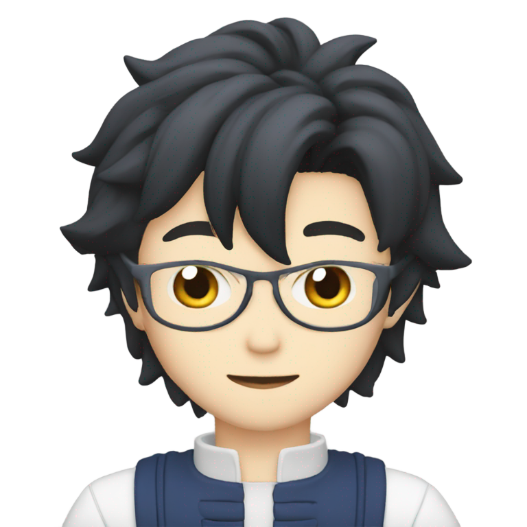 genmoji : Gojo Satoru