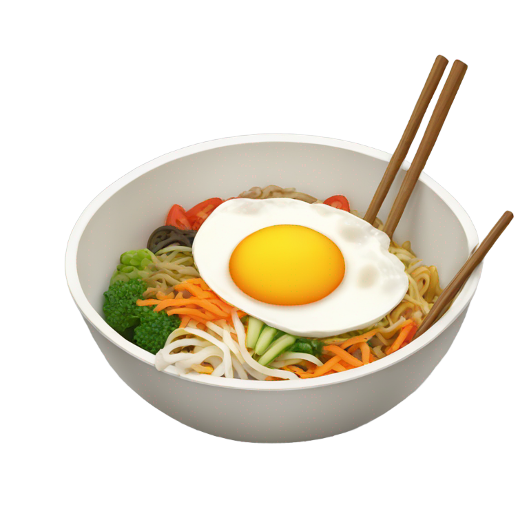 genmoji : Bibimbap