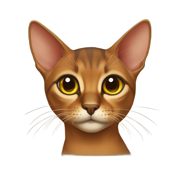genmoji：Abyssinian cat
