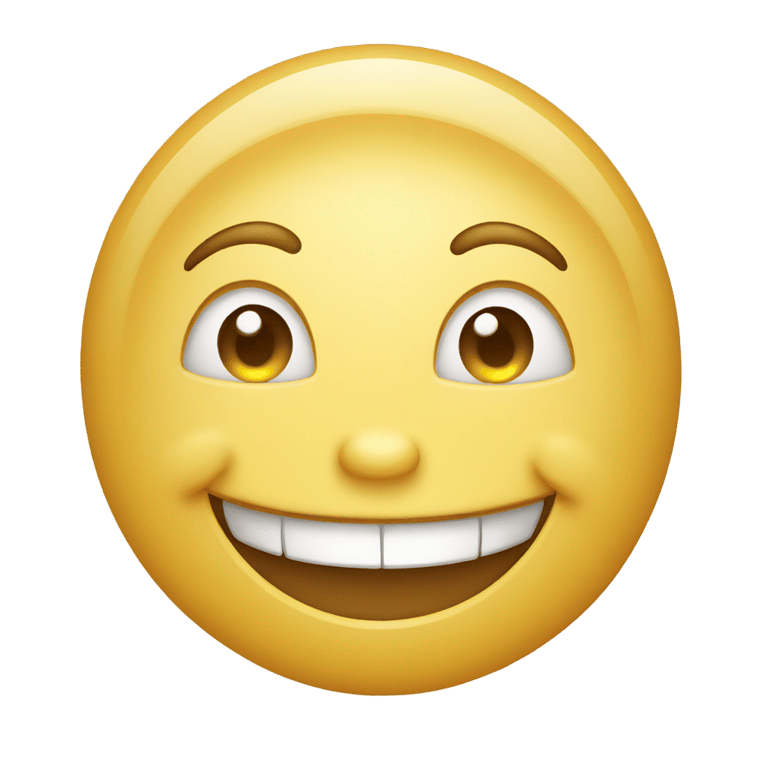 genmoji：😀 Grinning Face
