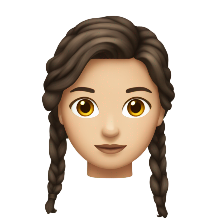 genmoji : Katniss Everdeen