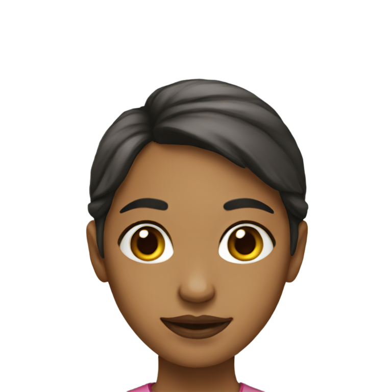 genmoji : Girl art teacher