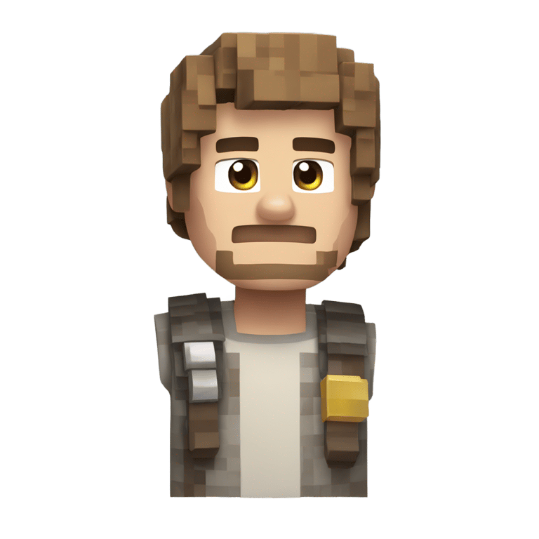 genmoji : Steve from minecraft