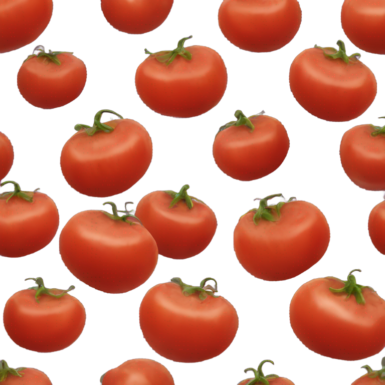 genmoji : Tomate extraterrestre