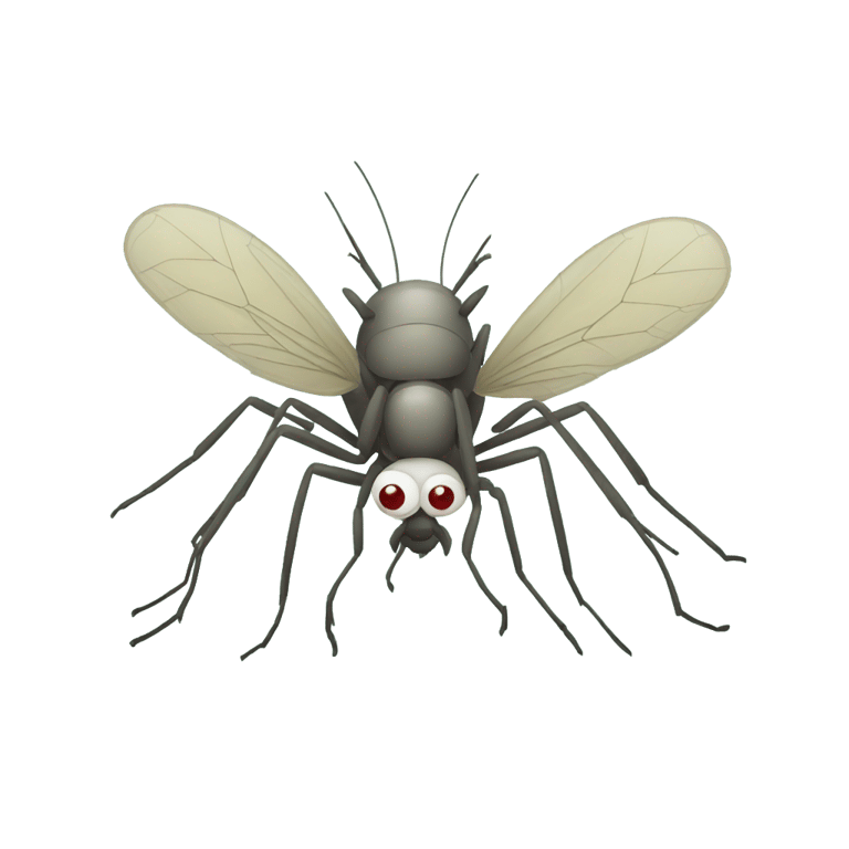 genmoji：疲倦的愤怒的蚊子