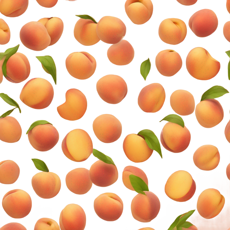 絵文字：肌色のピーチ