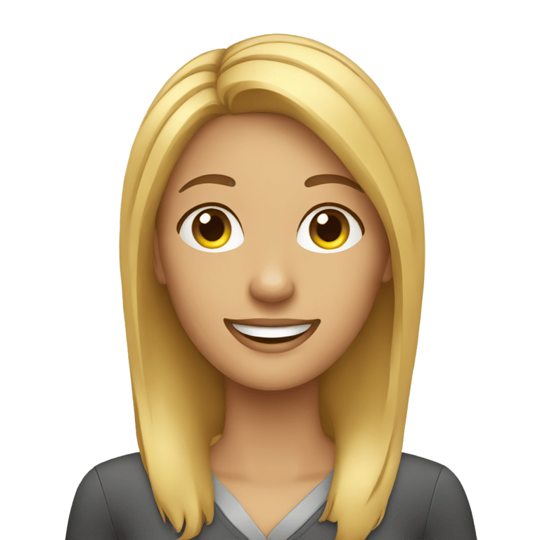 genmoji: Customer service assistant avatar