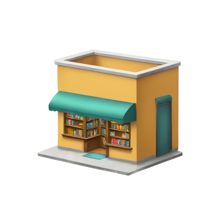 genmoji: Bookstore