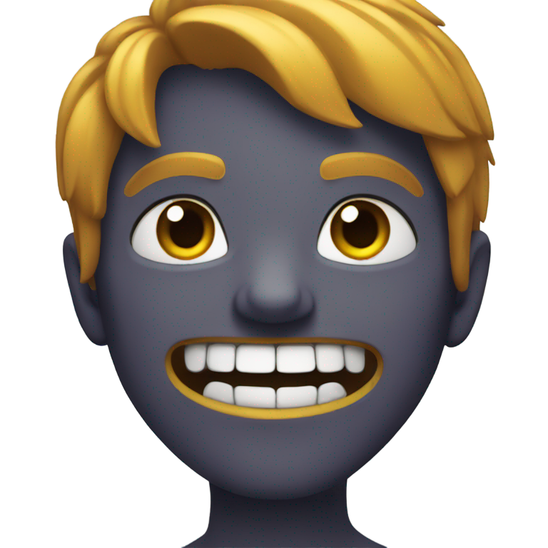 genmoji：不祥的笑容