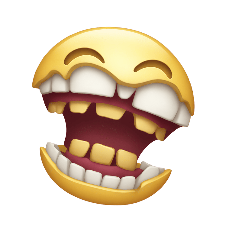 genmoji：金牙表情包
