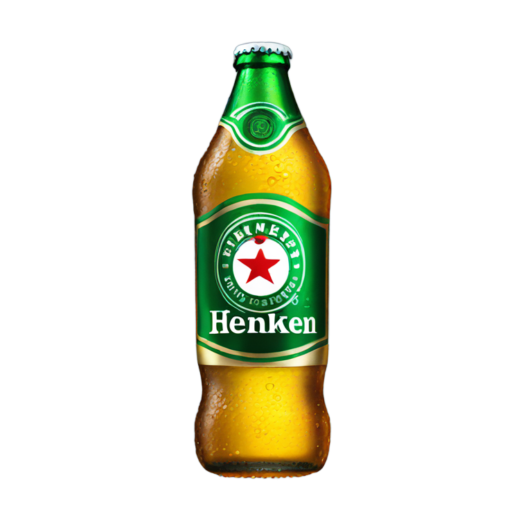 絵文字：ハイネケンビール