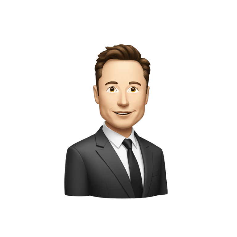 genmoji: Elon Musk as an Employee