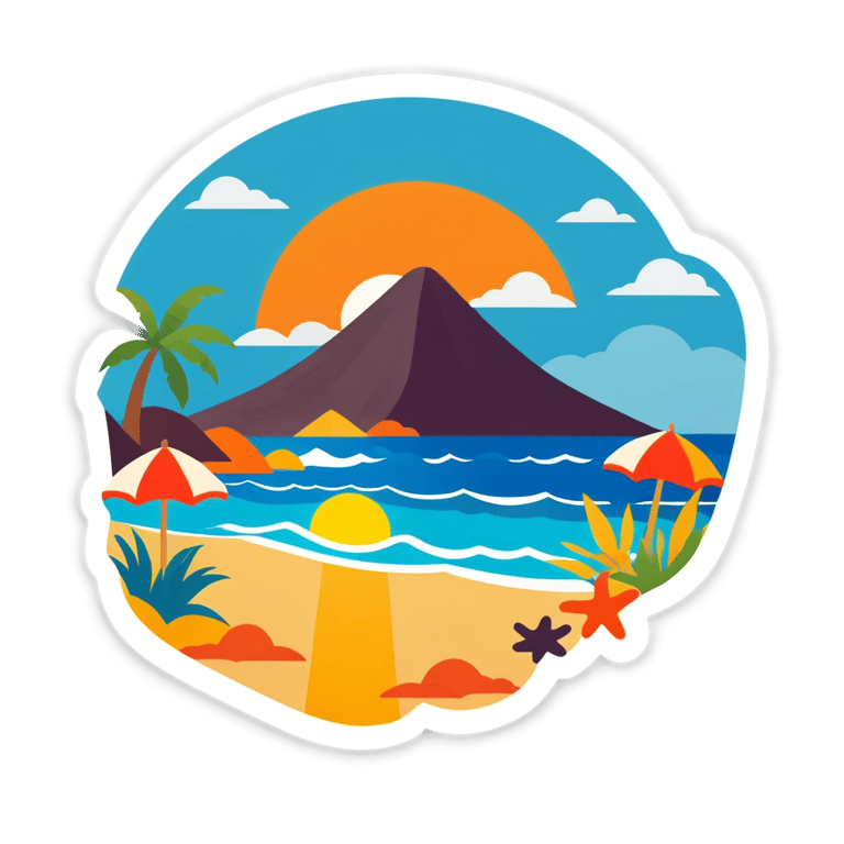 genmoji : Bord de mer